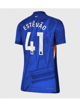 Ženski Nogometna dresi replika Chelsea Estevao Willian #41 Domači 2025-26 Kratek rokav